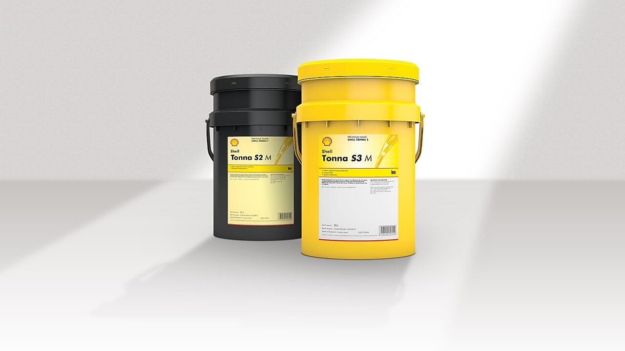 Shell Tonna — Асортимент масел для напрямних ковзання