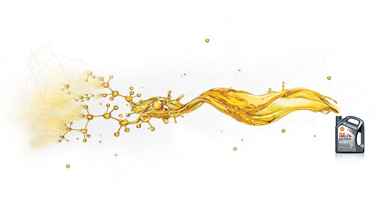 Струмінь масла розпадається на дрібні компоненти