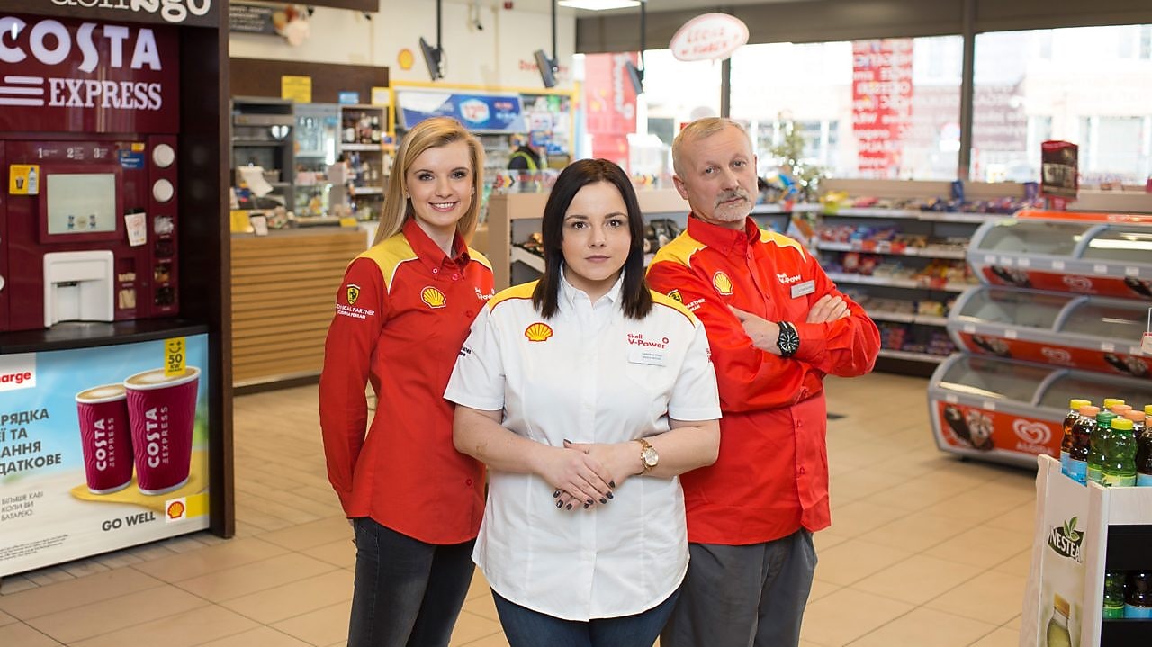 Робота в мережі АЗС Шелл