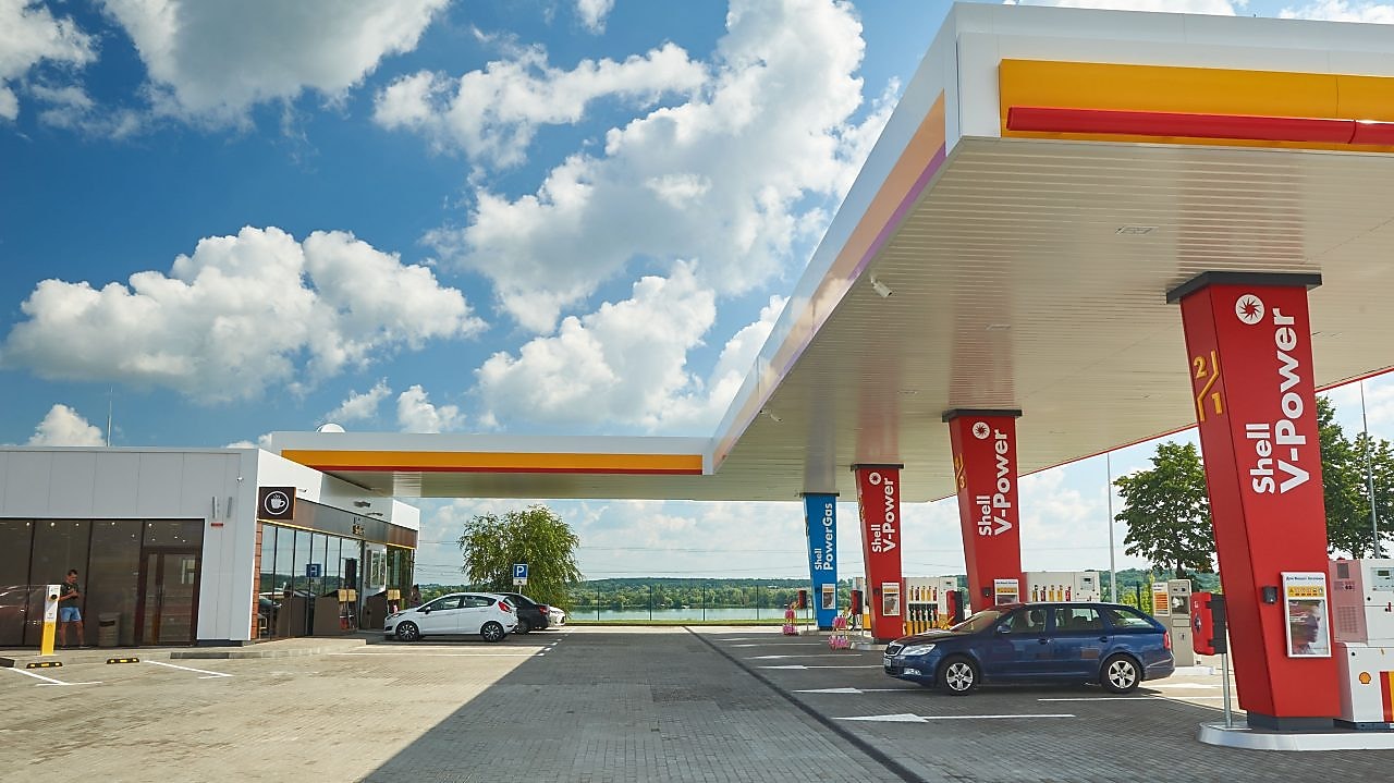 Shell petrol pump Ukraine