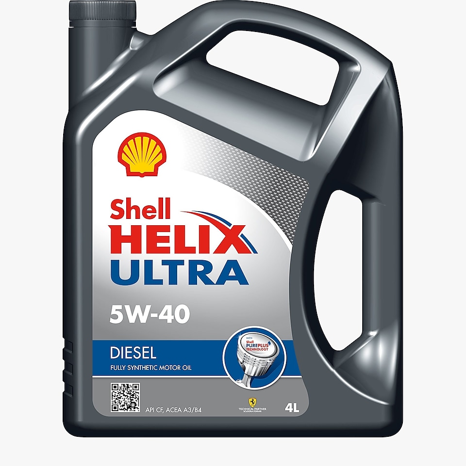 Зображення великим планом Shell Helix Diesel 5W-40